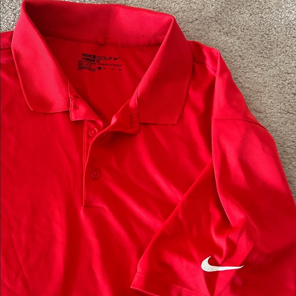 Red Nike Golf Shirt - Picture 2 of 2